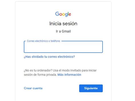 www gma|gmail iniciar sesión.